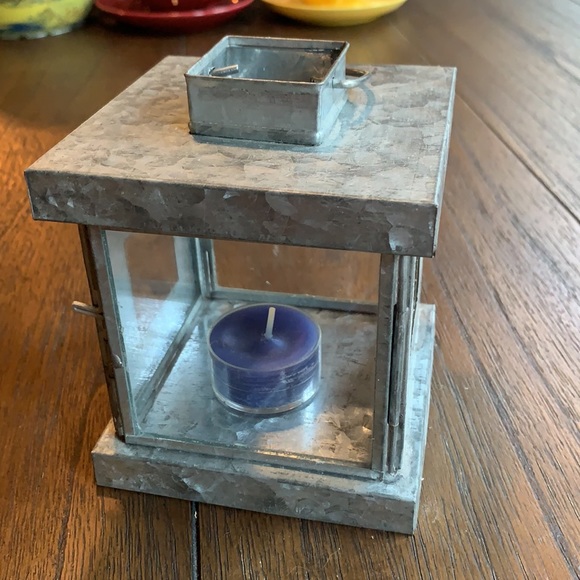 Pottery Barn Metal Hanging Tea Light Lantern